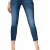 DL1961 Womens Denim Hem Skinny Crop Jeans