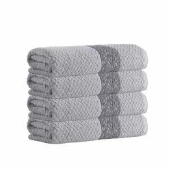 Enchante Home Anton Turkish Cotton 4 pcs Hand Towels