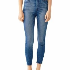 DL1961 Chrissy Womens Denim Ultra High Rise Skinny Jeans