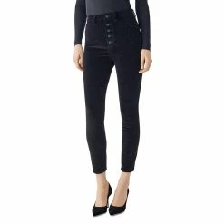 DL1961 Chrissy Womens Velvet Ankle Skinny Jeans