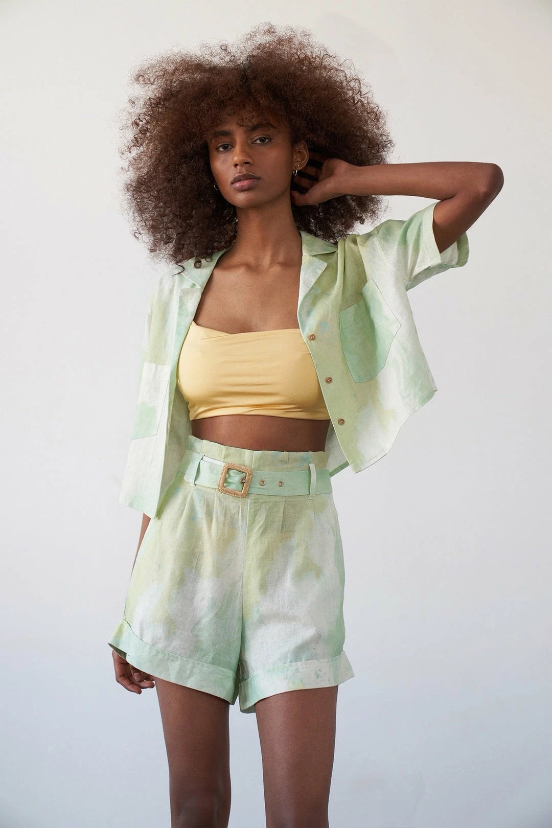 Revel Rey women Nina Top-Sorbet Linen 2 Revel Rey women Nina Top-Sorbet Linen - Image 2