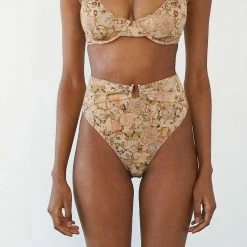 Revel Rey women Inez Bottom-Meadow Bloom Lurex