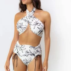 Revel Rey women Simone Top-Noir Floral