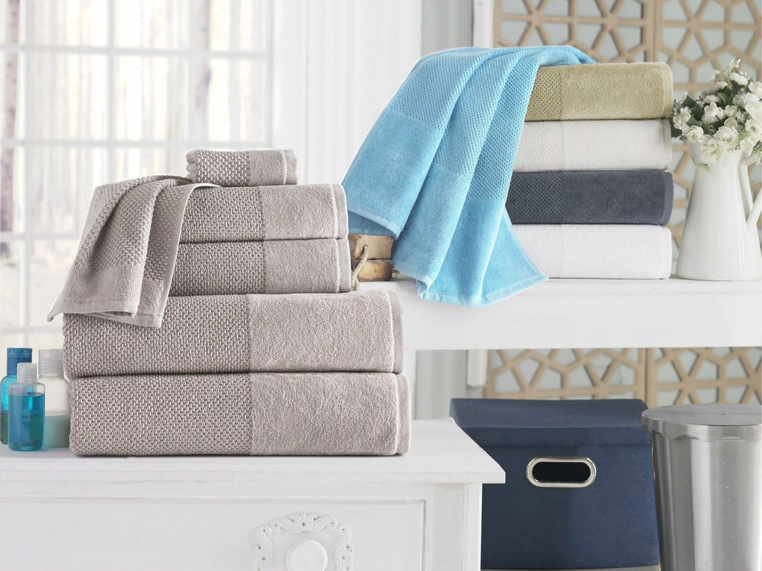 Enchante Home Incanto Turkish Cotton 2 pcs Bath Towels 2 Enchante Home Incanto Turkish Cotton 2 pcs Bath Towels - Image 2