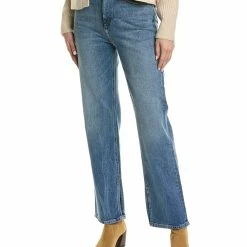 women DL1961 Emilie Oasis Ultra High-Rise Straight Jean
