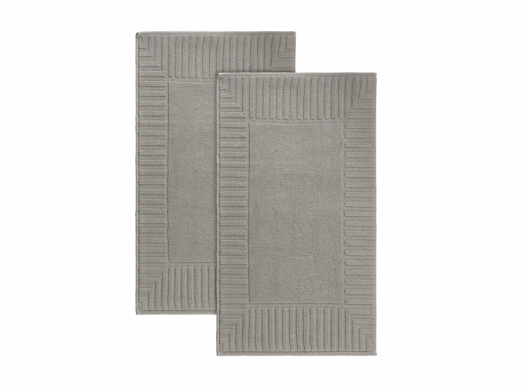 Enchante Home Timaru Turkish Cotton 2 pcs Bath Mats 3 Enchante Home Timaru Turkish Cotton 2 pcs Bath Mats - Image 3