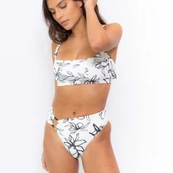 Revel Rey women Hunter Top-Noir Floral