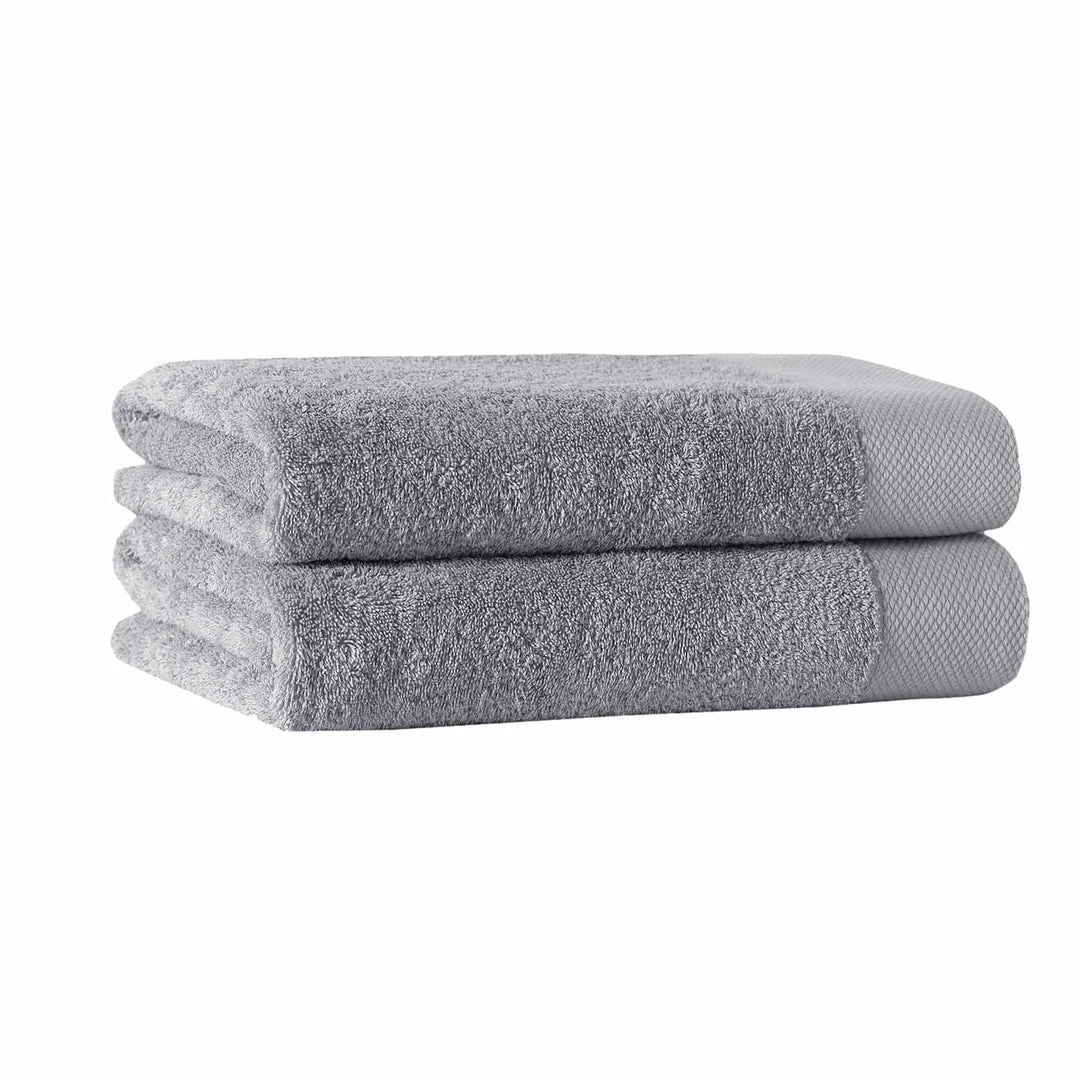 Enchante Home Signature Turkish Cotton 2 pcs Bath Sheets 4 Enchante Home Signature Turkish Cotton 2 pcs Bath Sheets - Image 4