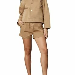 DL1961 Rylan Womens Drawstring Elastic Waist Casual Shorts