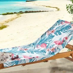 Enchante Home Flamingo Turkish Cotton Beach Towels