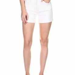 DL1961 Cecilia Womens Raw Hem Light Wash Cutoff Shorts