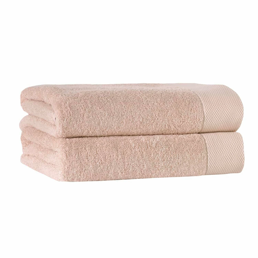 Enchante Home Signature Turkish Cotton 2 pcs Bath Sheets 5 Enchante Home Signature Turkish Cotton 2 pcs Bath Sheets - Image 5
