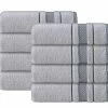 Enchante Home Enchasoft Turkish Cotton 8 pcs Hand Towels