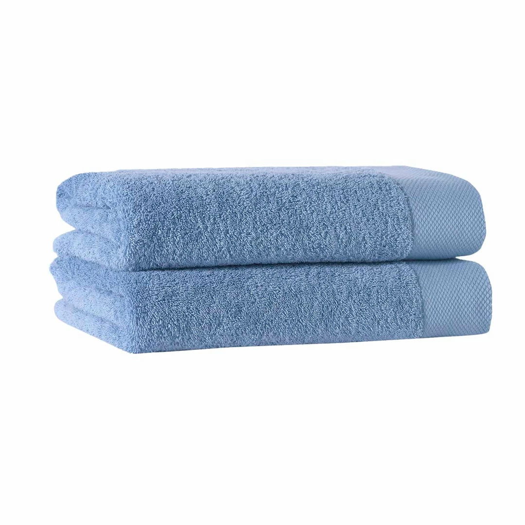 Enchante Home Signature Turkish Cotton 2 pcs Bath Sheets 3 Enchante Home Signature Turkish Cotton 2 pcs Bath Sheets - Image 3