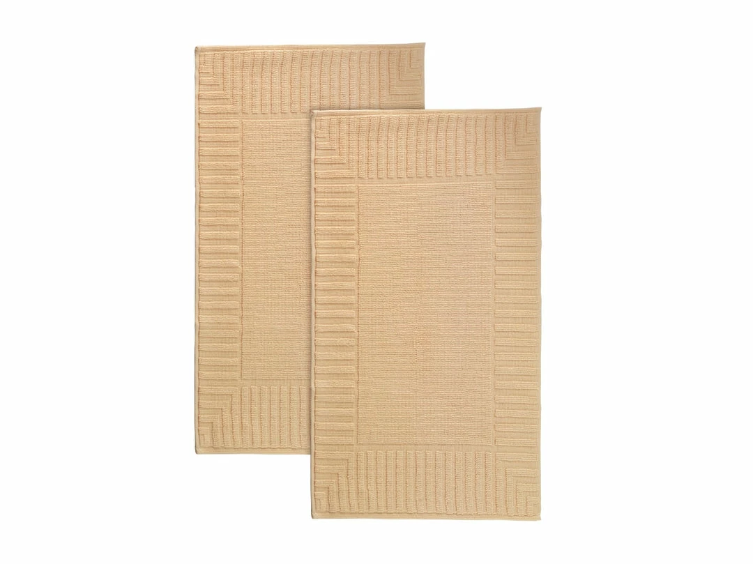 Enchante Home Timaru Turkish Cotton 2 pcs Bath Mats 4 Enchante Home Timaru Turkish Cotton 2 pcs Bath Mats - Image 4