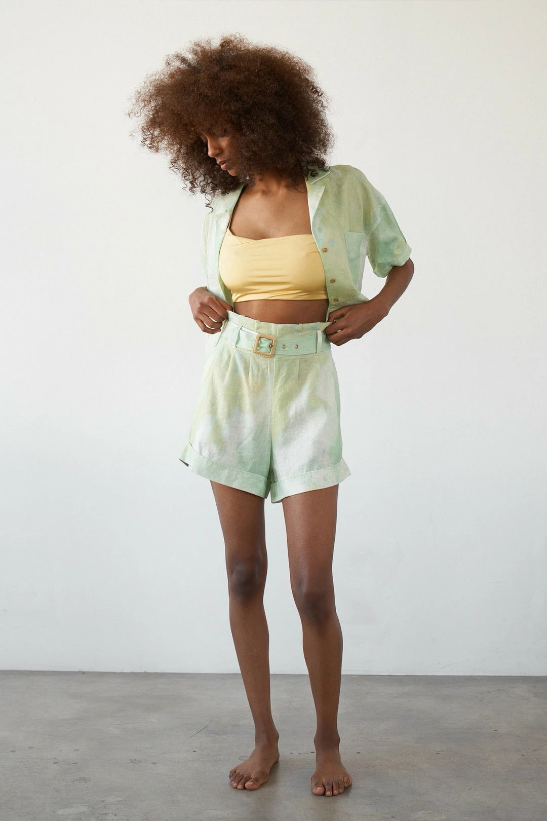 Revel Rey women Nina Top-Sorbet Linen 1 Revel Rey women Nina Top-Sorbet Linen