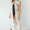 Revel Rey women Marisol Duster-Celestial Linen