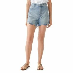 DL1961 Hepburn Womens Denim Distressed Cutoff Shorts