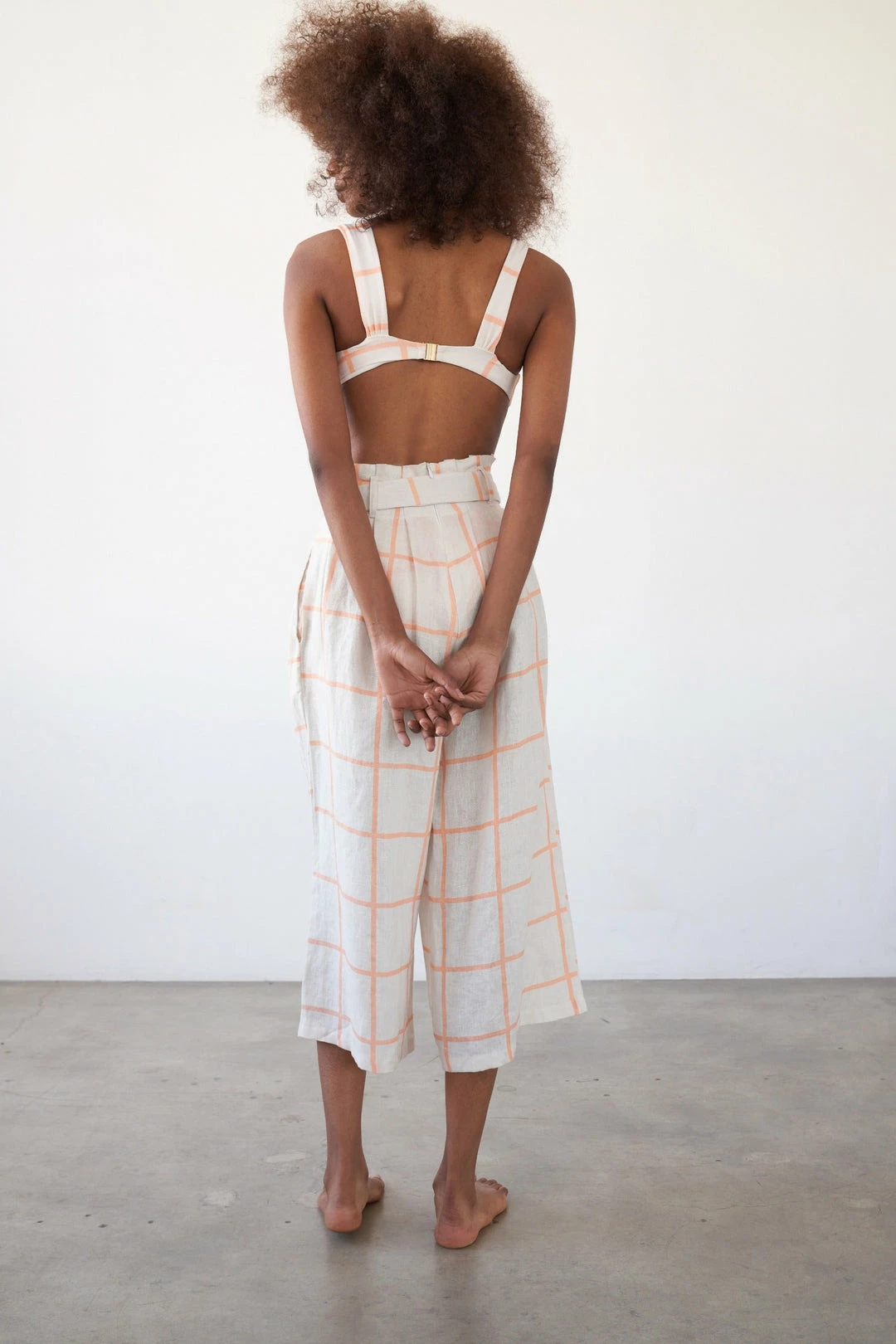 Revel Rey women Pheobe Pant-Ettero Geo Linen 4 Revel Rey women Pheobe Pant-Ettero Geo Linen - Image 4