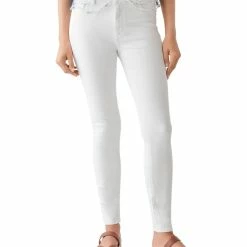 DL1961 Florence Womens Denim Mid Rise Skinny Jeans