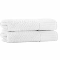 Enchante Home Timaru Turkish Cotton 2 pcs Bath Sheets