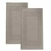 Enchante Home Enchasoft Turkish Cotton 2 pcs Bath Mats
