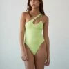 Revel Rey women Lennon One Piece - Key Lime Snake