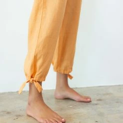 Revel Rey women Ramona Jogger-Peach Linen -Enchante Home Shop a6d42690209c4c858f6c68028f78281b 30a05e3c e57d 48b8 84e7 93e33760a381 1080x