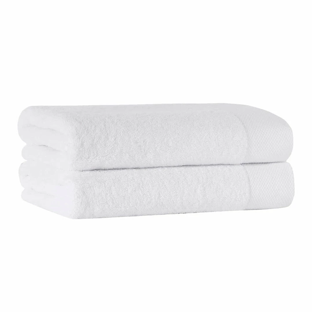 Enchante Home Signature Turkish Cotton 2 pcs Bath Sheets 9 Enchante Home Signature Turkish Cotton 2 pcs Bath Sheets - Image 9