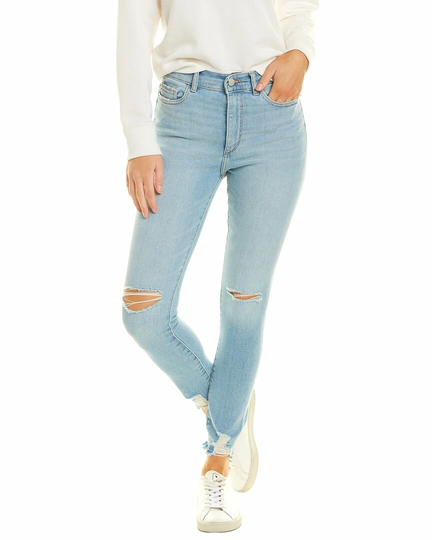 women DL1961 Farrow Baby Blue High-Rise Ankle Jean 1 women DL1961 Farrow Baby Blue High-Rise Ankle Jean