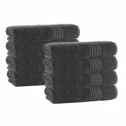 Enchante Home Ela Turkish Cotton 8 pcs Hand Towels