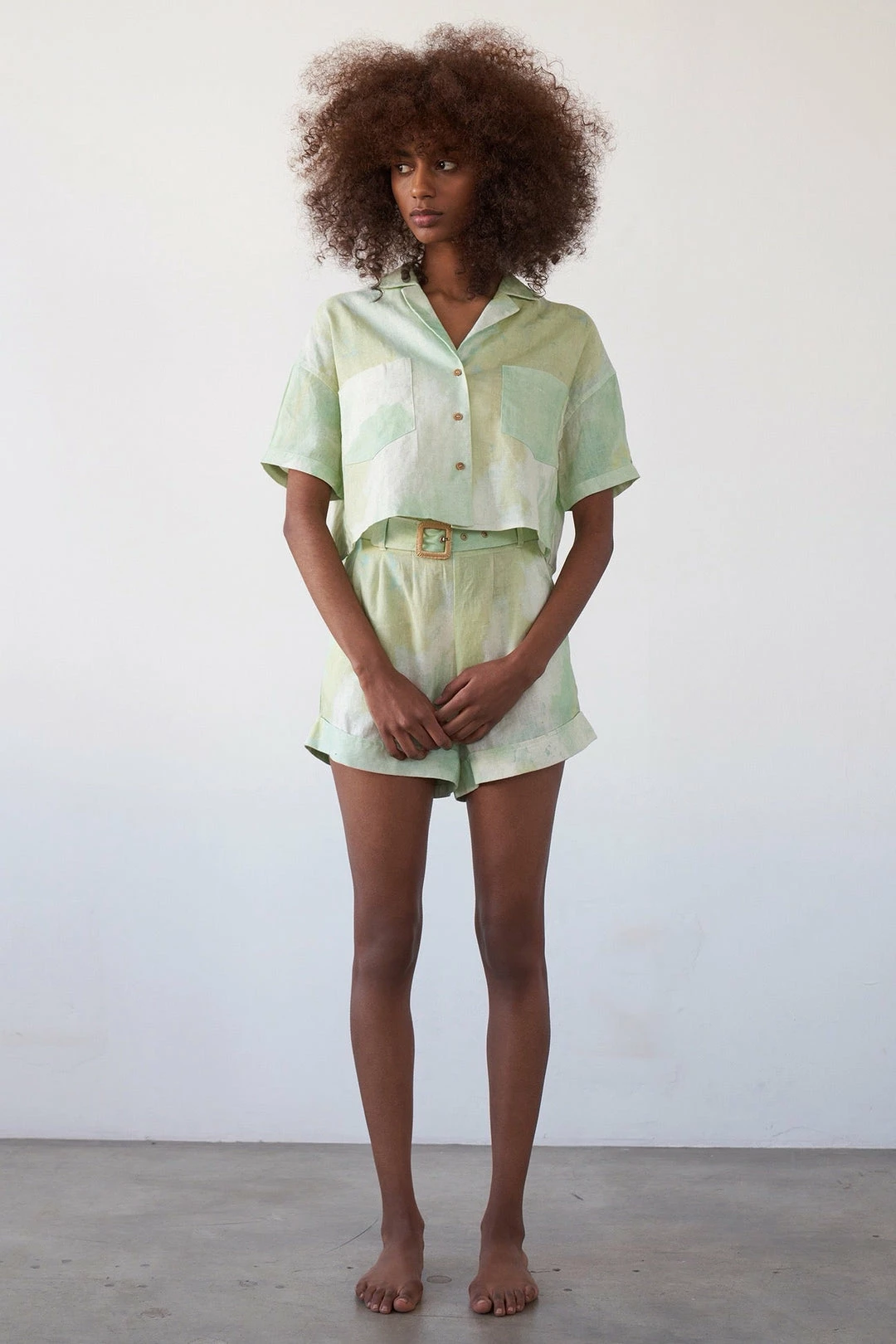 Revel Rey women Nina Top-Sorbet Linen 3 Revel Rey women Nina Top-Sorbet Linen - Image 3