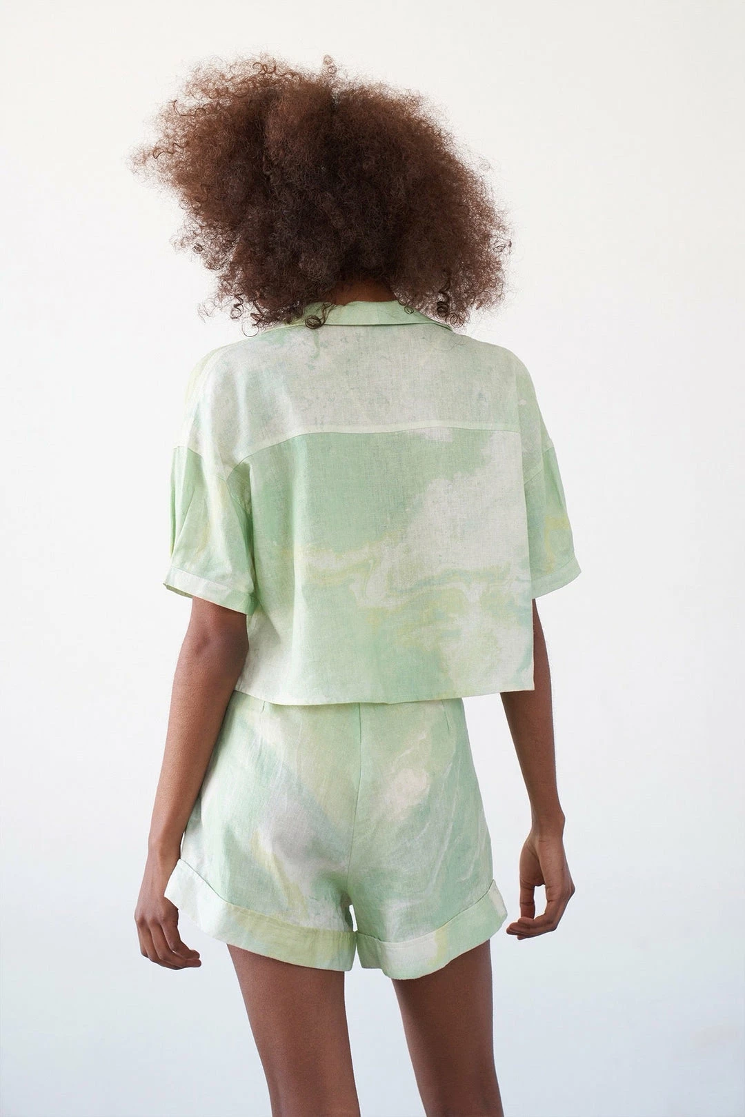 Revel Rey women Nina Top-Sorbet Linen 4 Revel Rey women Nina Top-Sorbet Linen - Image 4