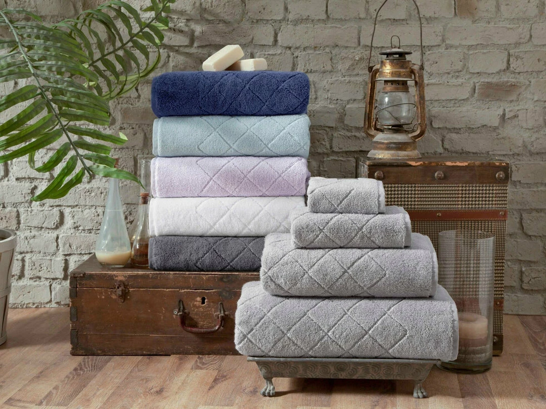 Enchante Home Gracious Turkish Cotton 16 pcs Towel Set 2 Enchante Home Gracious Turkish Cotton 16 pcs Towel Set - Image 2