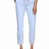 DL1961 Gwen Womens Drawstring Light Wash Jogger Jeans