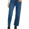 DL1961 Emilie Womens Ankle Button Fly Straight Leg Jeans