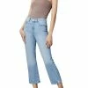 DL1961 Emilie Womens Denim Distressed Straight Leg Jeans