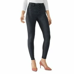 DL1961 Chrissy Womens Denim High Rise Skinny Crop Jeans