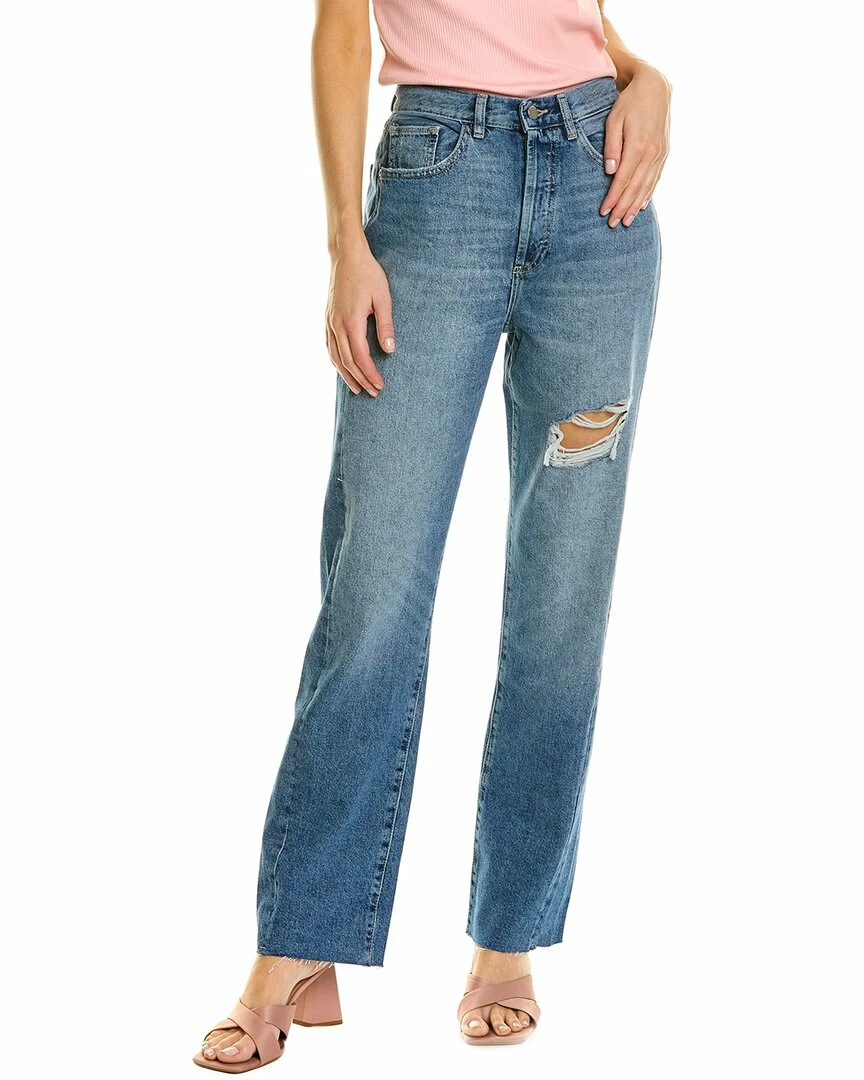 women DL1961 Emilie Bedford Blue Straight Jean 1 women DL1961 Emilie Bedford Blue Straight Jean