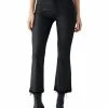 DL1961 Bridget Womens Coated Bootcut Cropped Jeans