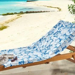 Enchante Home Marine Turkish Cotton Beach Towels