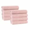 Enchante Home Glossy Turkish Cotton 8 pcs Hand Towels