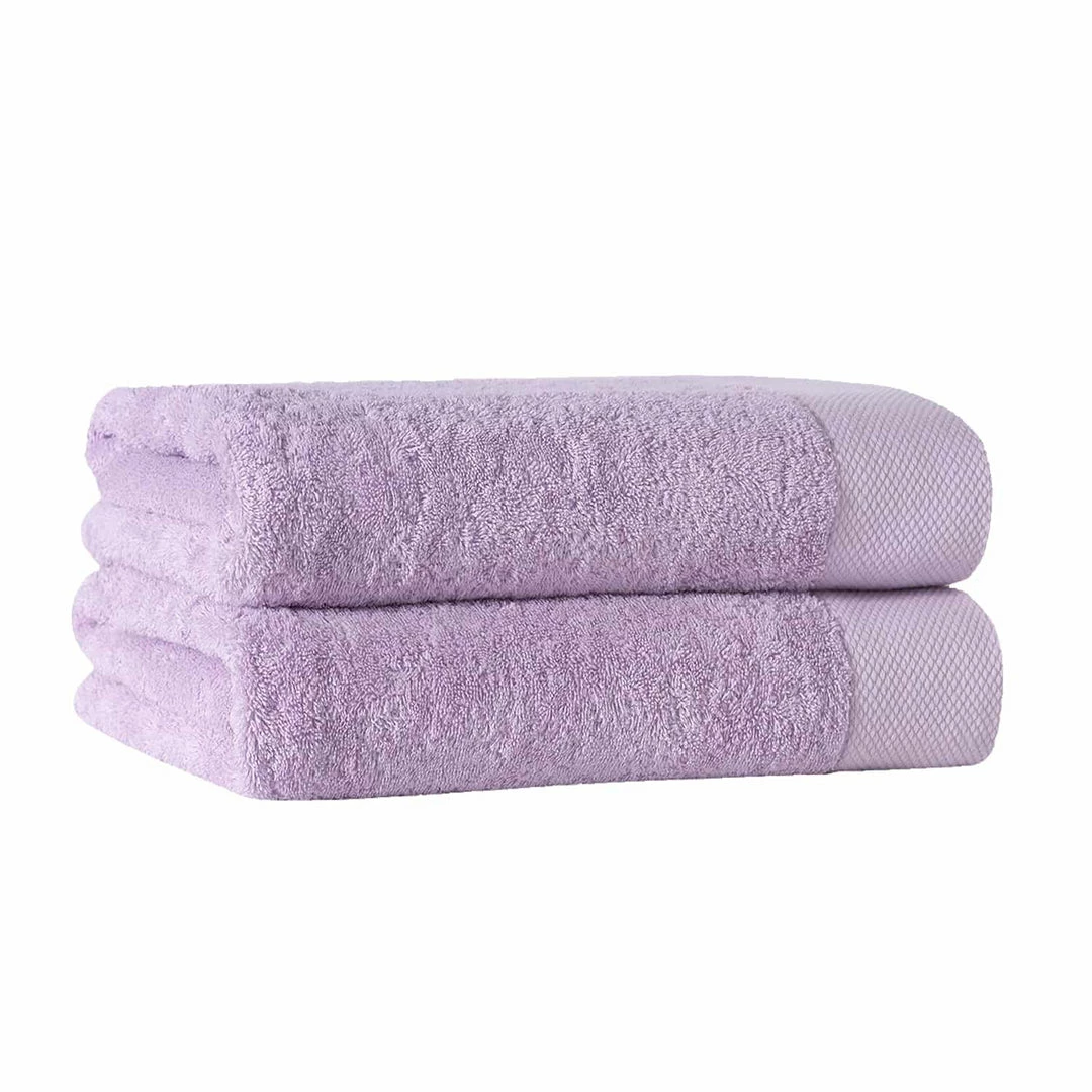 Enchante Home Signature Turkish Cotton 2 pcs Bath Sheets 1 Enchante Home Signature Turkish Cotton 2 pcs Bath Sheets
