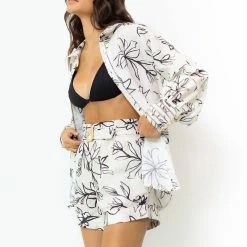 Revel Rey women Sasha Shirt-Noir Floral Linen 10 Revel Rey women Sasha Shirt-Noir Floral Linen -Enchante Home Shop eeb583f80bea48ed9254d222fbea6953 1080x