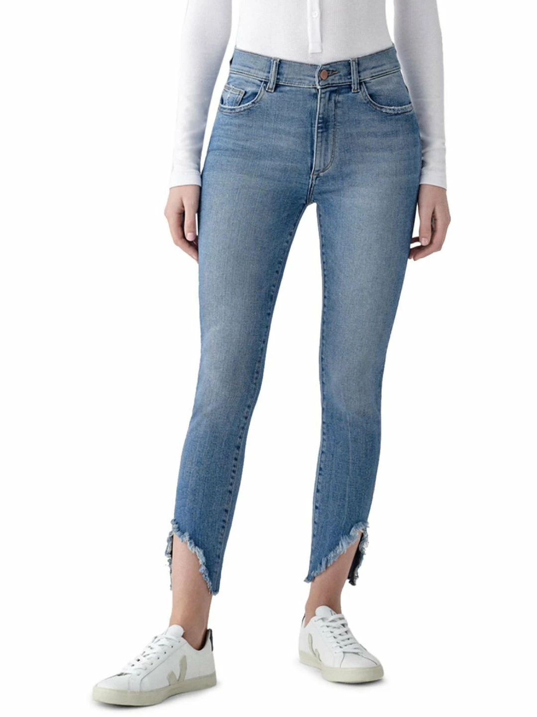 DL1961 Farrow Womens Denim Ankle High-Waist Jeans 1 DL1961 Farrow Womens Denim Ankle High-Waist Jeans