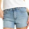 women DL1961 Cecilia Lapis Classic Denim Short Jean